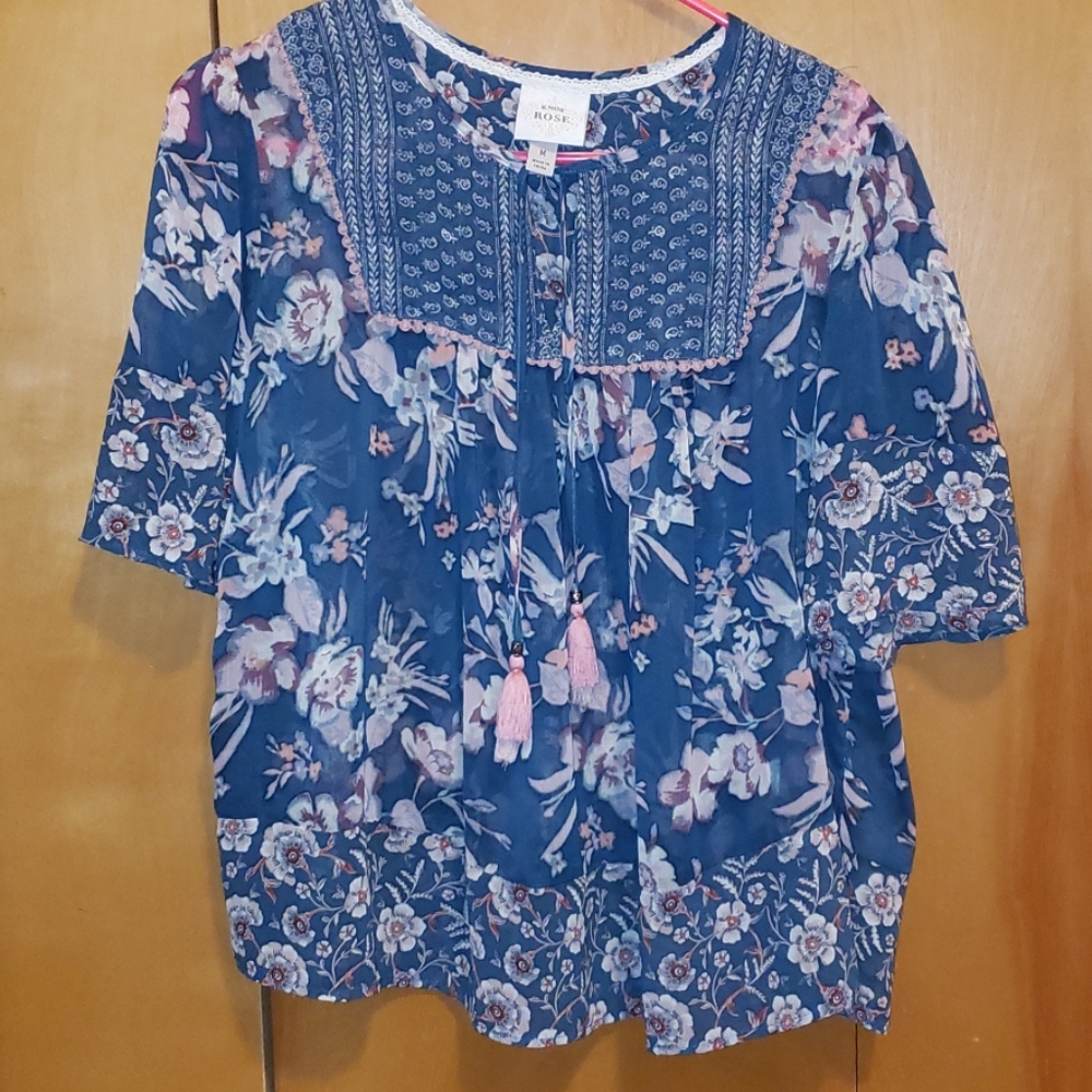 Knox rose floral shirt